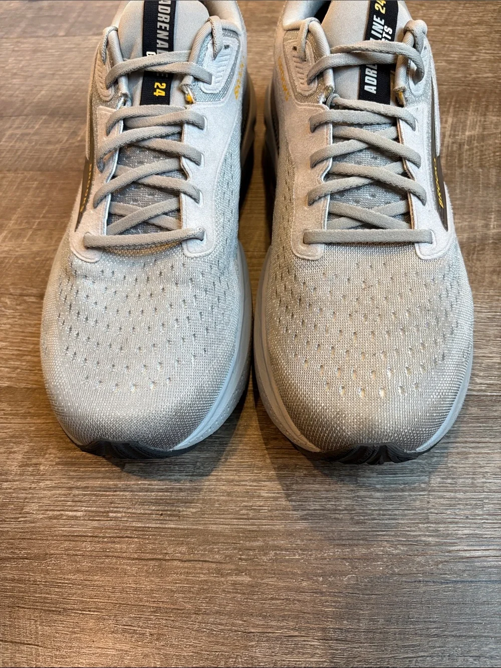 Brooks Adrenaline GTS 24 Running Shoes Men's 12.5W WIDE Gray
